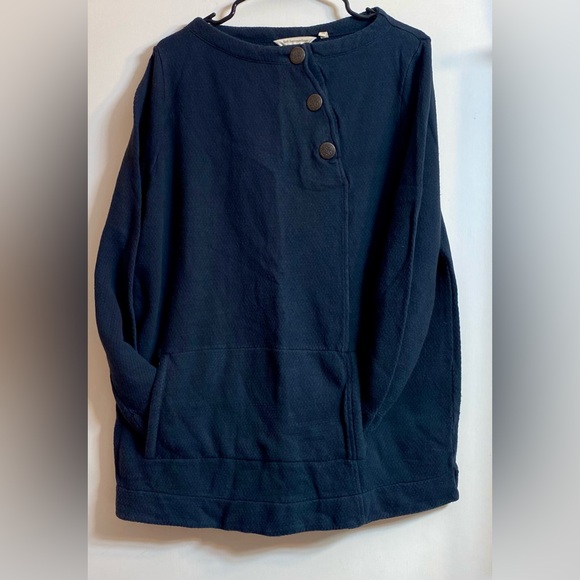 Soft Surroundings Black Tunic Sweater, size XL - Picture 4 of 9